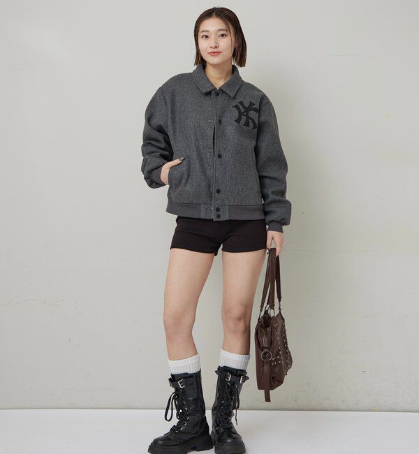  「【KOOKY'N】 VARSITY JACKET」|ブルゾン・スタジャン|