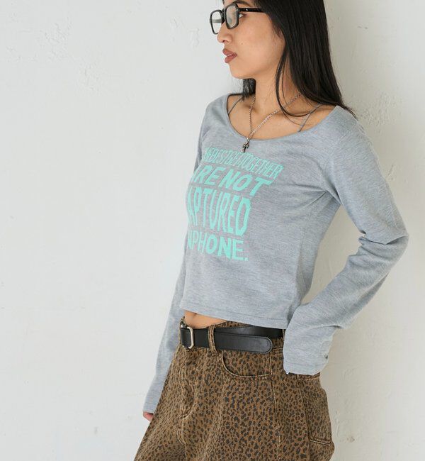  「MESSAGE LOGO KNIT」|ニット・セーター|