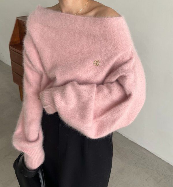  「【上質な着心地/全骨格細見え】〈C.L〉FOXカシミアドルマンニット」|ニット・セーター|