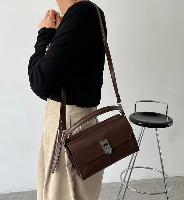  「【オケージョンにも◎】2ルームフラップバッグ」|トートバッグ|