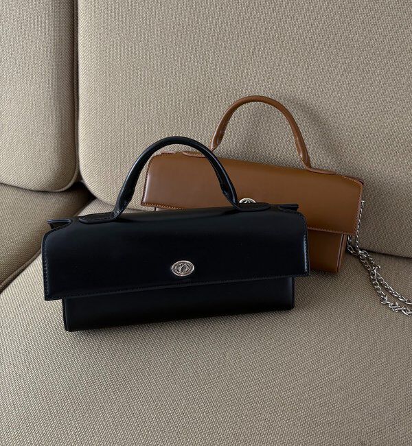  「チェーンショルダーワイドバッグ」|トートバッグ|