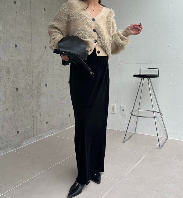  「WAVEフェザーカーディガン」|カーディガン|