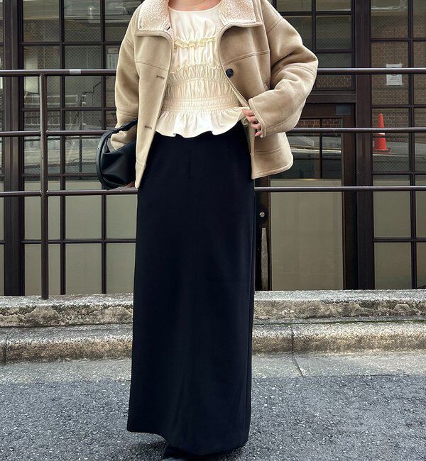  「【体感＋4℃】ベアシャーリング裏起毛トップス」|Tシャツ・カットソー|