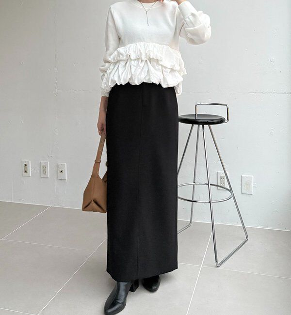  「バルーンティアードプルオーバー」|ニット・セーター|