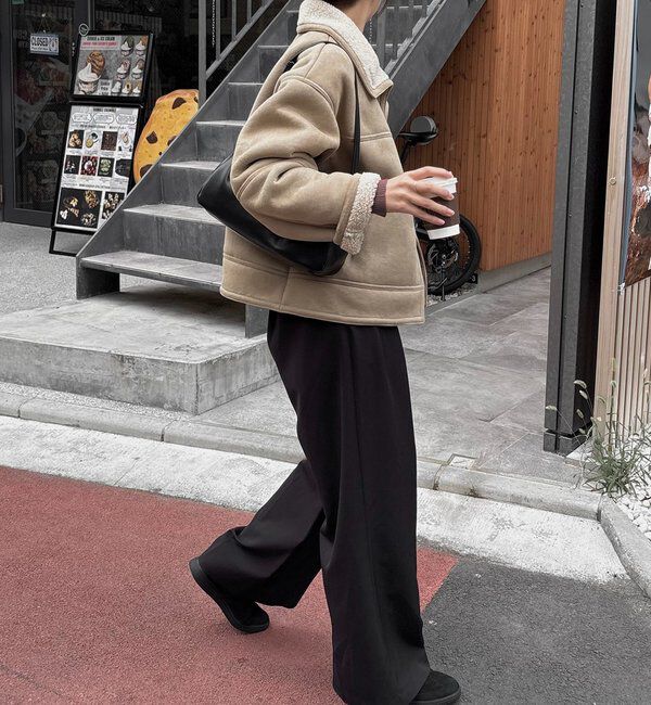  「スエードボアミドルコート」|その他|