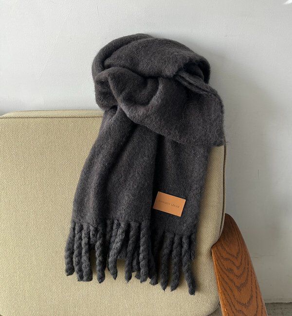  「モヘア起毛マフラー」|マフラー|