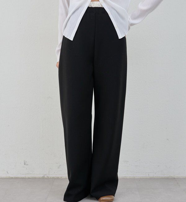  「ダブルクロスワイドパンツ」|チノ|