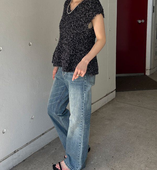  「《３サイズ展開》ストレートデニム」|デニム|