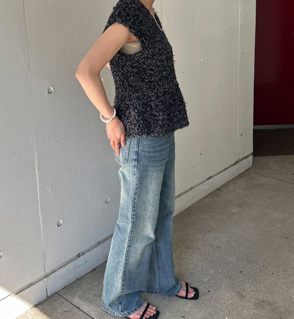  「《３サイズ展開》ストレートデニム」|デニム|