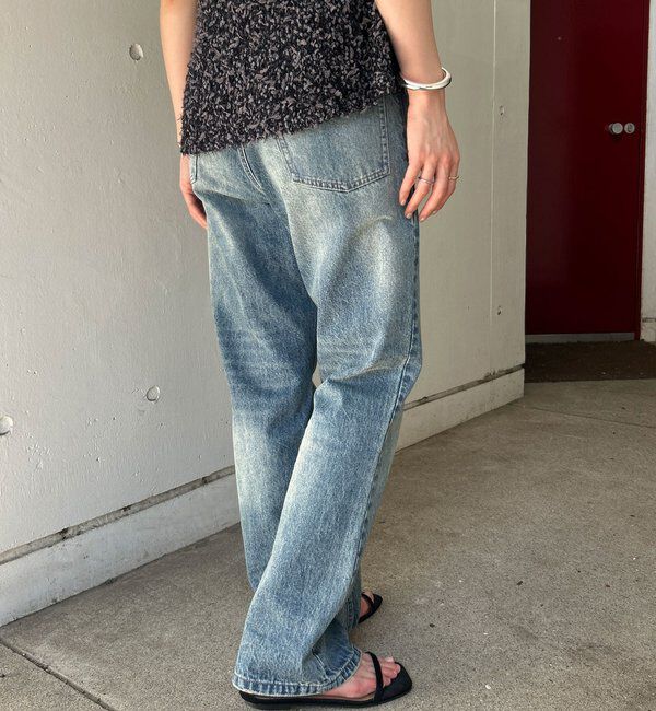  「《３サイズ展開》ストレートデニム」|デニム|