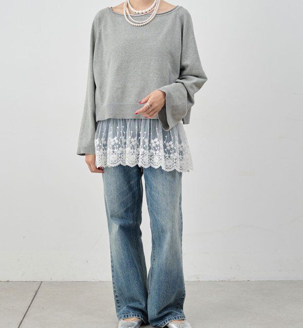  「《３サイズ展開》ストレートデニム」|デニム|