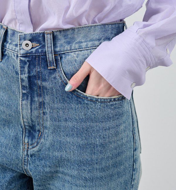  「《３サイズ展開》ストレートデニム」|デニム|