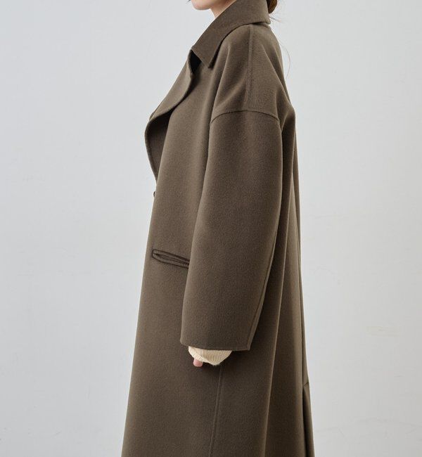  「ビッグカラーリバーロングコート」|その他|