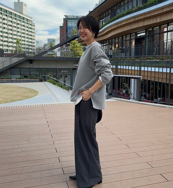  「【インフルエンサー＠tsuru00コラボ】スキッパーポンチプルオーバー」|ニット・セーター|