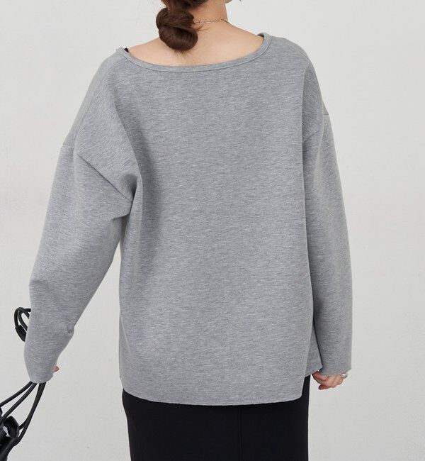  「【インフルエンサー＠tsuru00コラボ】スキッパーポンチプルオーバー」|ニット・セーター|