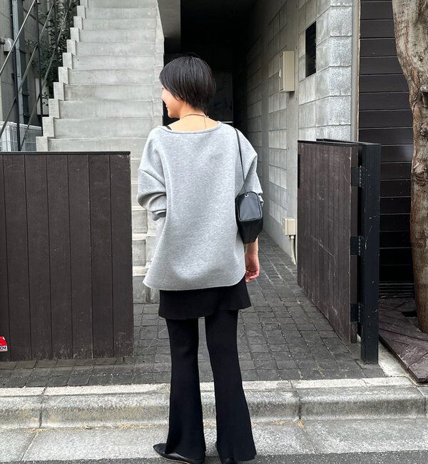  「【インフルエンサー＠tsuru00コラボ】スキッパーポンチプルオーバー」|ニット・セーター|