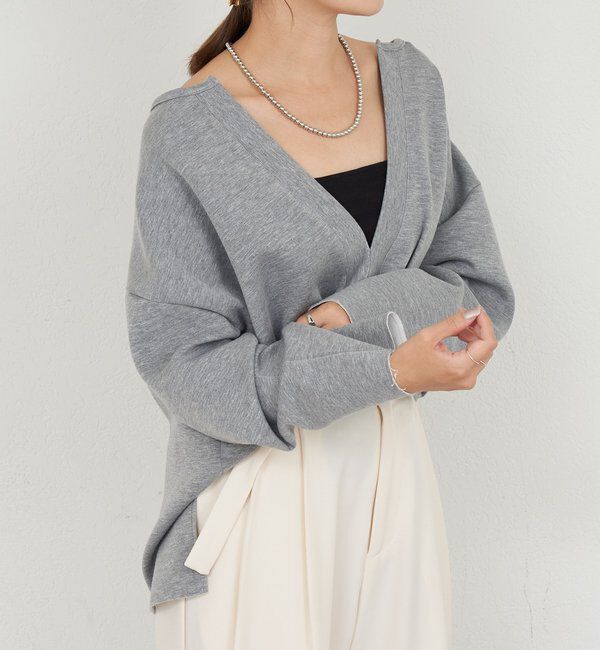  「【インフルエンサー＠tsuru00コラボ】スキッパーポンチプルオーバー」|ニット・セーター|