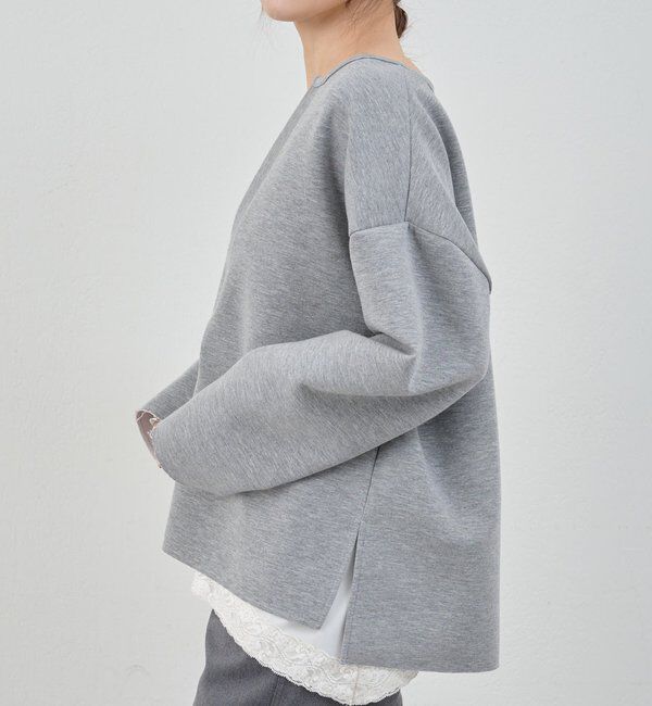  「【インフルエンサー＠tsuru00コラボ】スキッパーポンチプルオーバー」|ニット・セーター|