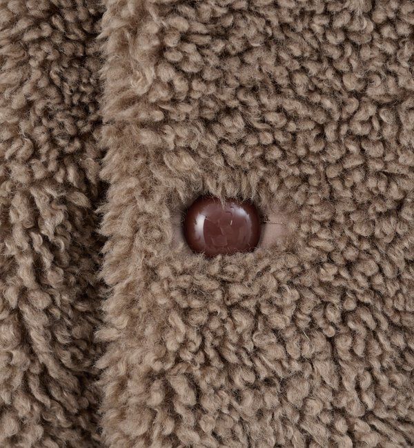  「ノーカラーボアコート」|その他|