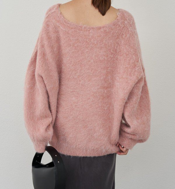  「【4色展開】【着映えニット】シャギーＶネックプルオーバー」|ニット・セーター|