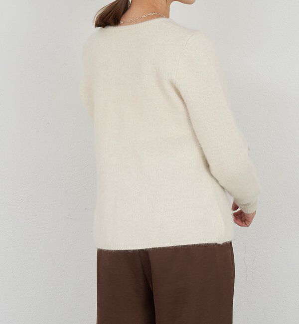  「ラクーンペプラムカーディガン」|カーディガン|