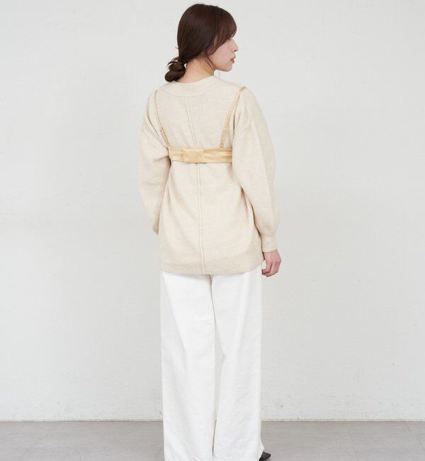  「【@kanako_ikiコラボカラー】【全骨格キレイ見え】ウェーブネックニット」|ニット・セーター|