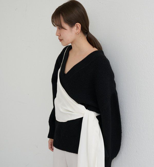  「【@kanako_ikiコラボカラー】【全骨格キレイ見え】ウェーブネックニット」|ニット・セーター|