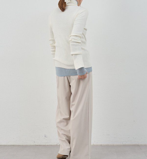  「【インフルエンサー＠tsuru00コラボ】3タックスラックスパンツ」|チノ|