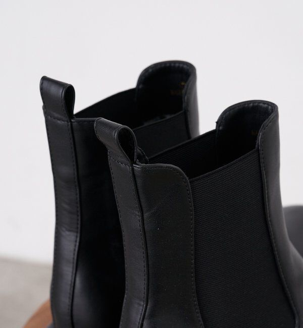  「インヒールサイドゴアブーツ」|ロングブーツ|