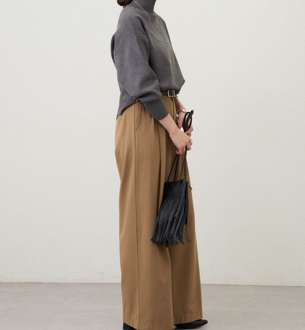  「総針ハイネックニット」|パーカー|