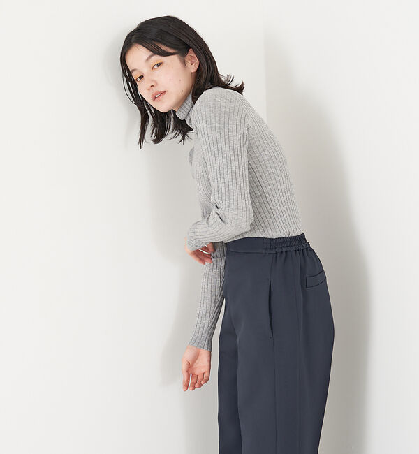 collex「タートルリブプルオーバー」|ニット・セーター|