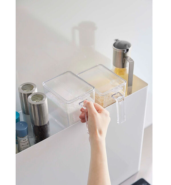 collex「【tower】 隠せる調味料ラック」|食器・キッチングッズ|