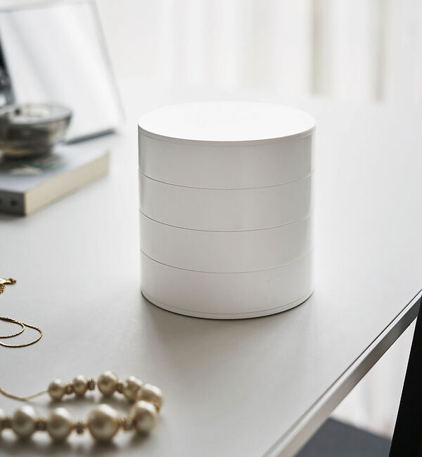 collex「【tower】 アクセサリートレー4段 回転式」|その他|