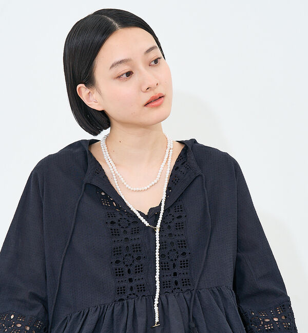 collex「【Ljud/ユード】淡水バロックパールロングネックレス」|ネックレス|