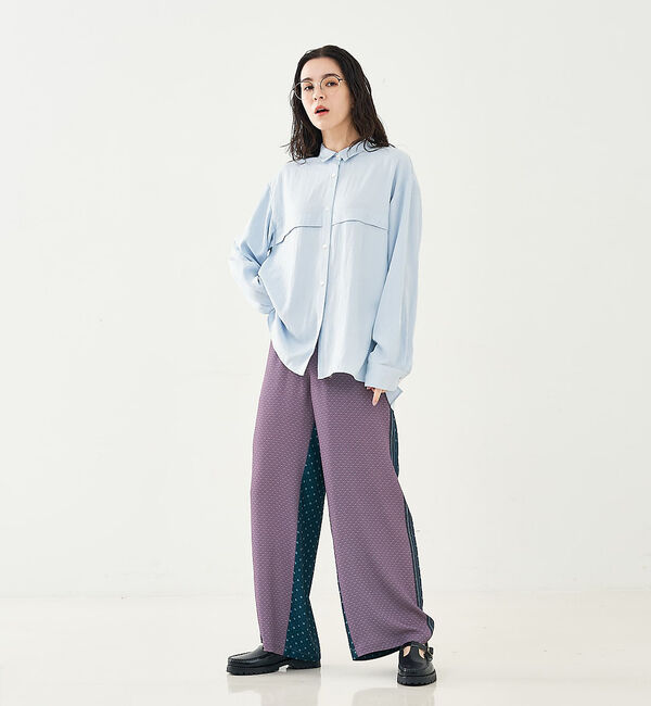 collex「小紋ミックス柄サテンパンツ」|その他|