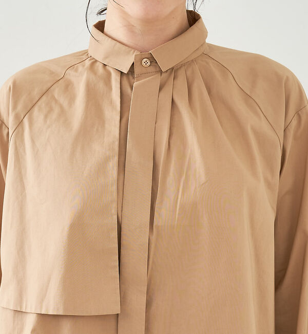 collex「フラップミニ衿ブラウス」|シャツ・ブラウス|