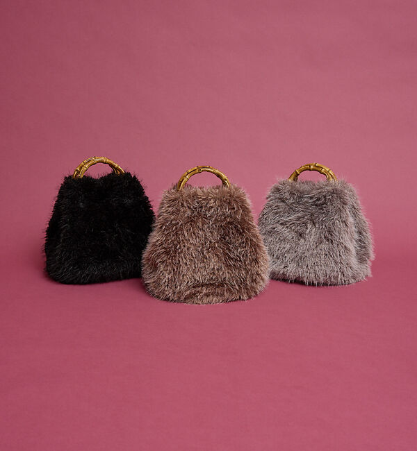 collex「【WEB限定】【EARTH MADE】ファーバンブートートバッグ」|トートバッグ|