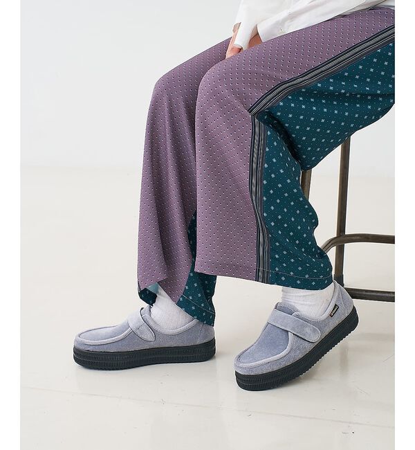 collex「【WEB限定】【ALBEROLA】ベロアチロリアンシューズ」|その他|グレー