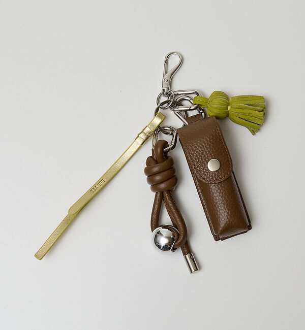 collex「【WEB限定】【Beau're/ヴュレ】リップケース付きレザーチャーム」|チャーム・キーホルダー|