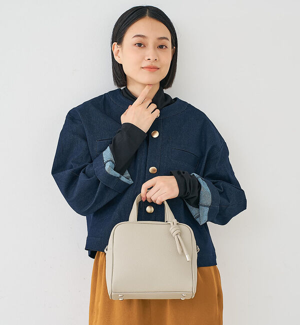 collex「チャーム付き 2WAYキューブボストン」|ボストンバッグ|