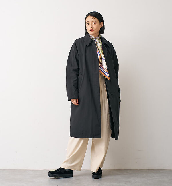 collex「【別注】【TAION】ダウンジャケット付バルカラーコート」|ダウン|