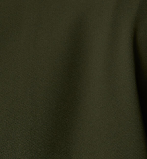 ABAHOUSE「【セットアップ対応】ストレッチ ノーカラー Vネック オーバーサイズ シャツジャ」|シャツ・ブラウス|