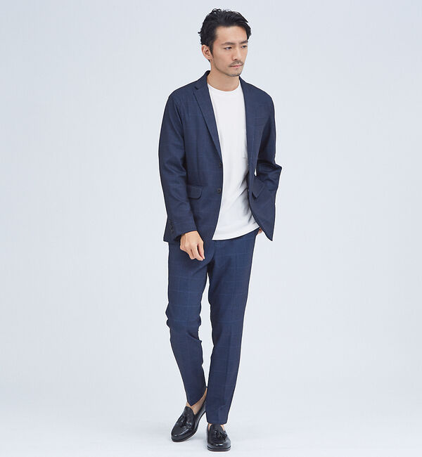 ABAHOUSE「【セットアップ対応】ポンチ ジャケット」|テーラードジャケット|