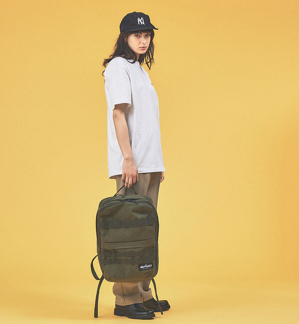 ABAHOUSE「【WILD THINGS/ワイルドシングス】ワンポイントロゴ スクエア型バックパ」|リュック|