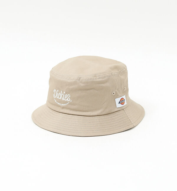 ABAHOUSE「【DICKIES/ディッキーズ】 EMB BUCKET HAT 刺繍バケットハッ」|その他|ベージュ