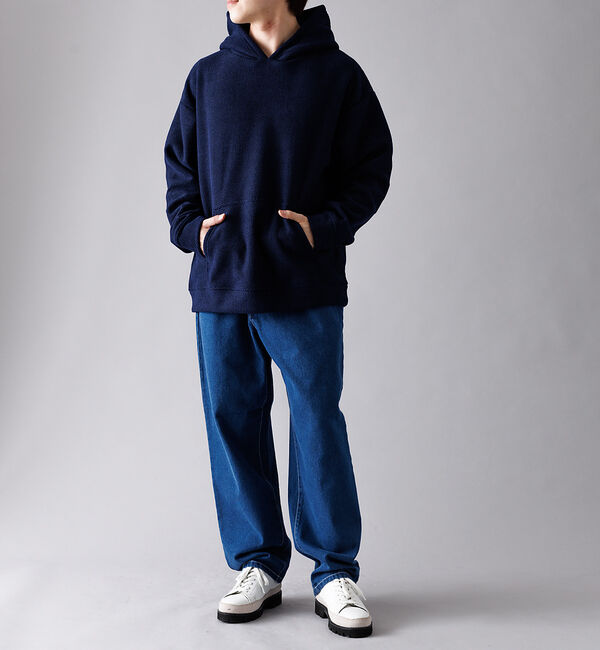 ABAHOUSE「ハニカム 裏起毛 プルオーバー パーカー」|パーカー|