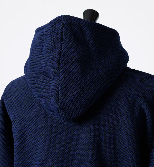 ABAHOUSE「ハニカム 裏起毛 プルオーバー パーカー」|パーカー|