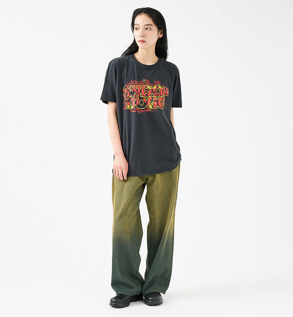 ABAHOUSE「SLUB DENIM BAGGY PANTS /スラブ デニム バギー パンツ/」|デニム|