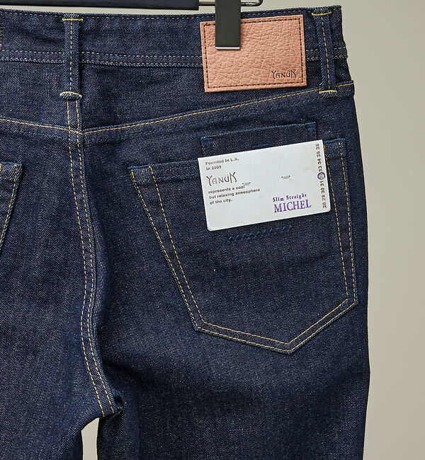 ABAHOUSE「【YANUK/ヤヌーク】PREMIUM2 スリムストレート MICHEL /ワン」|デニム|
