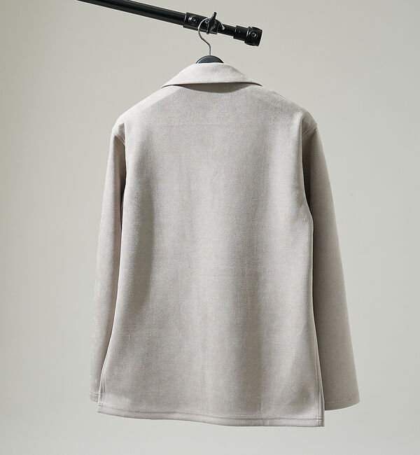 ABAHOUSE「【セットアップ対応】ネオスエード ジャケット カーディガン / ダンボールニット」|カーディガン|